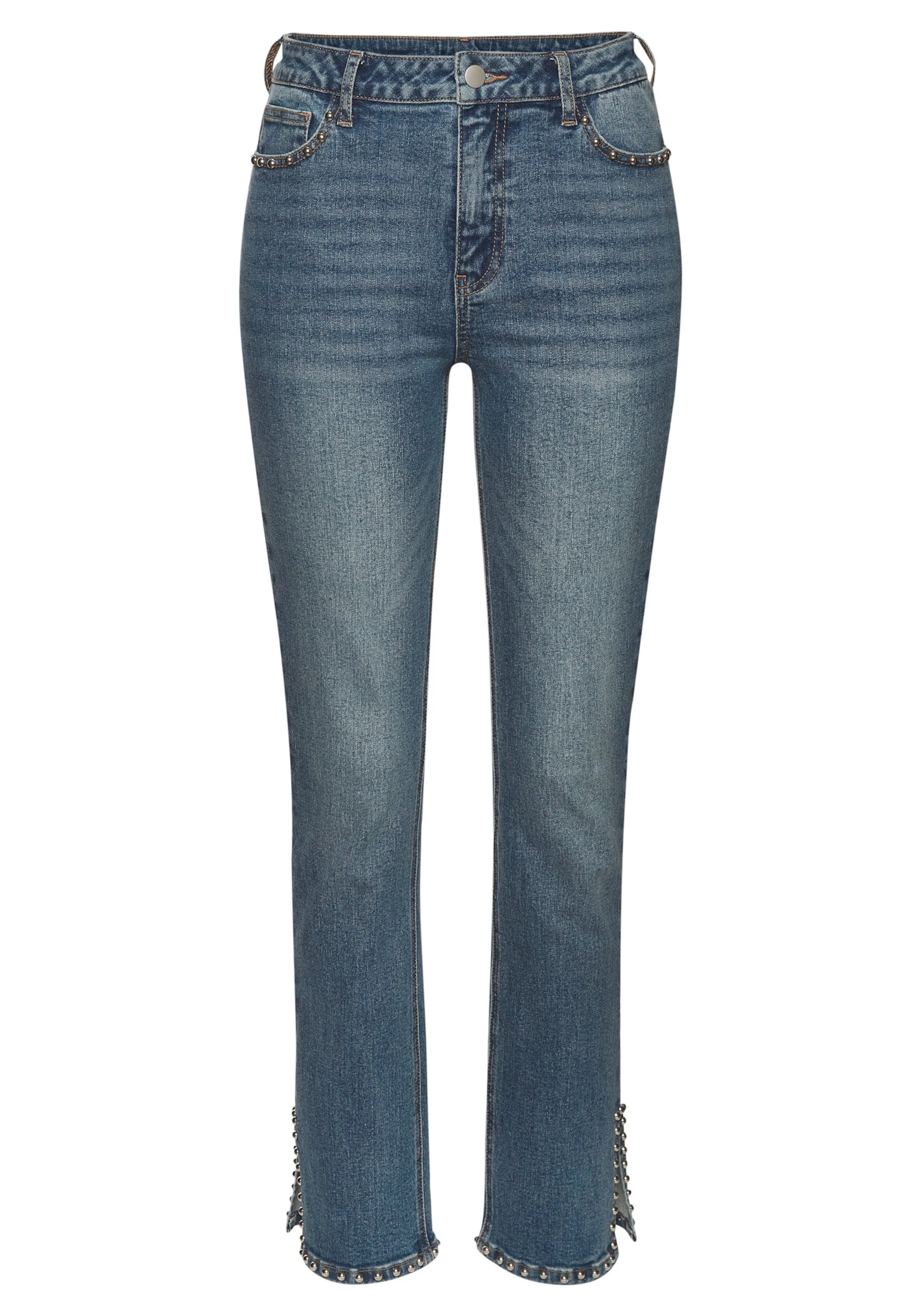 Buffalo Bootcut-Jeans in blue washed