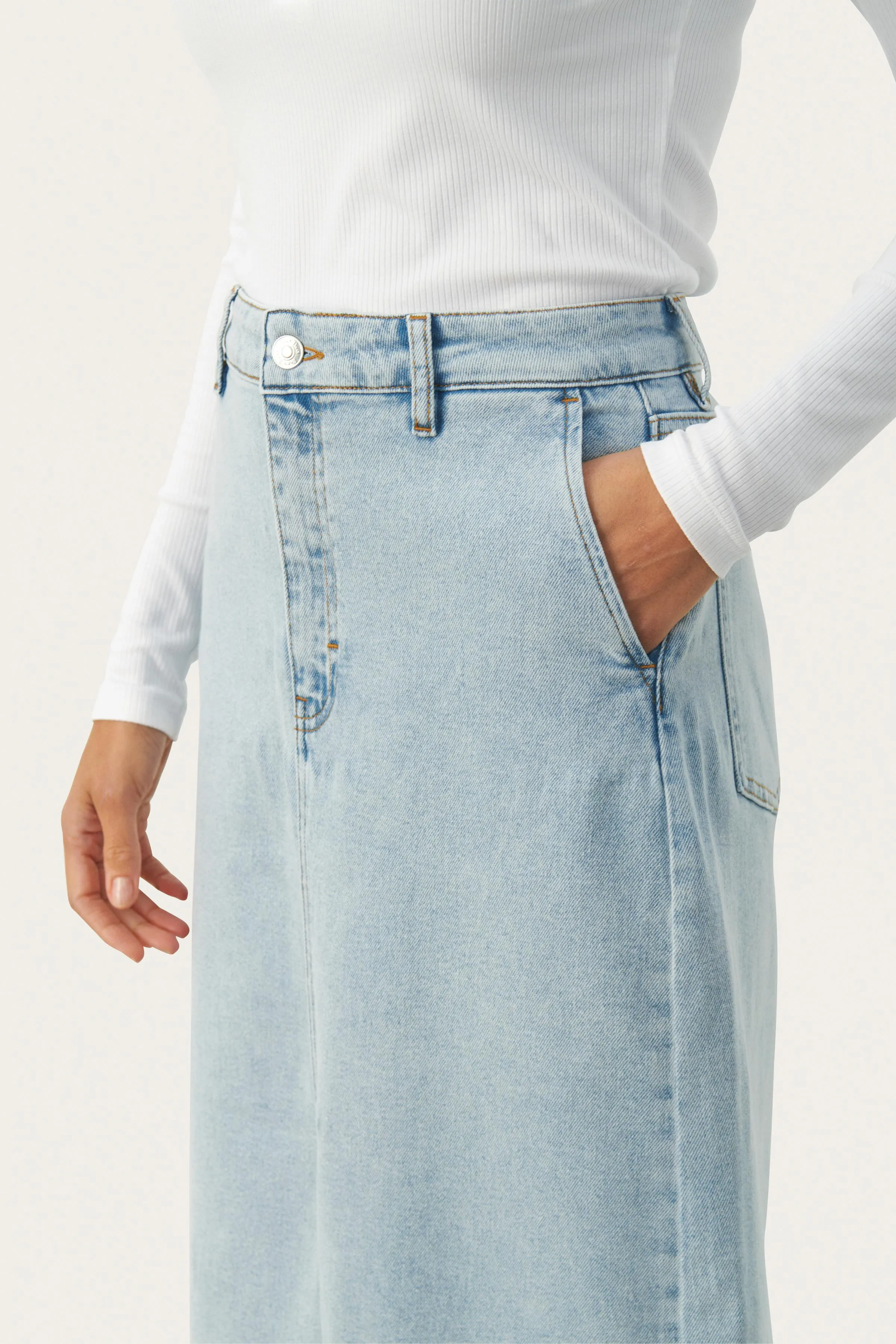 CaliahPW Langer Jeansrock