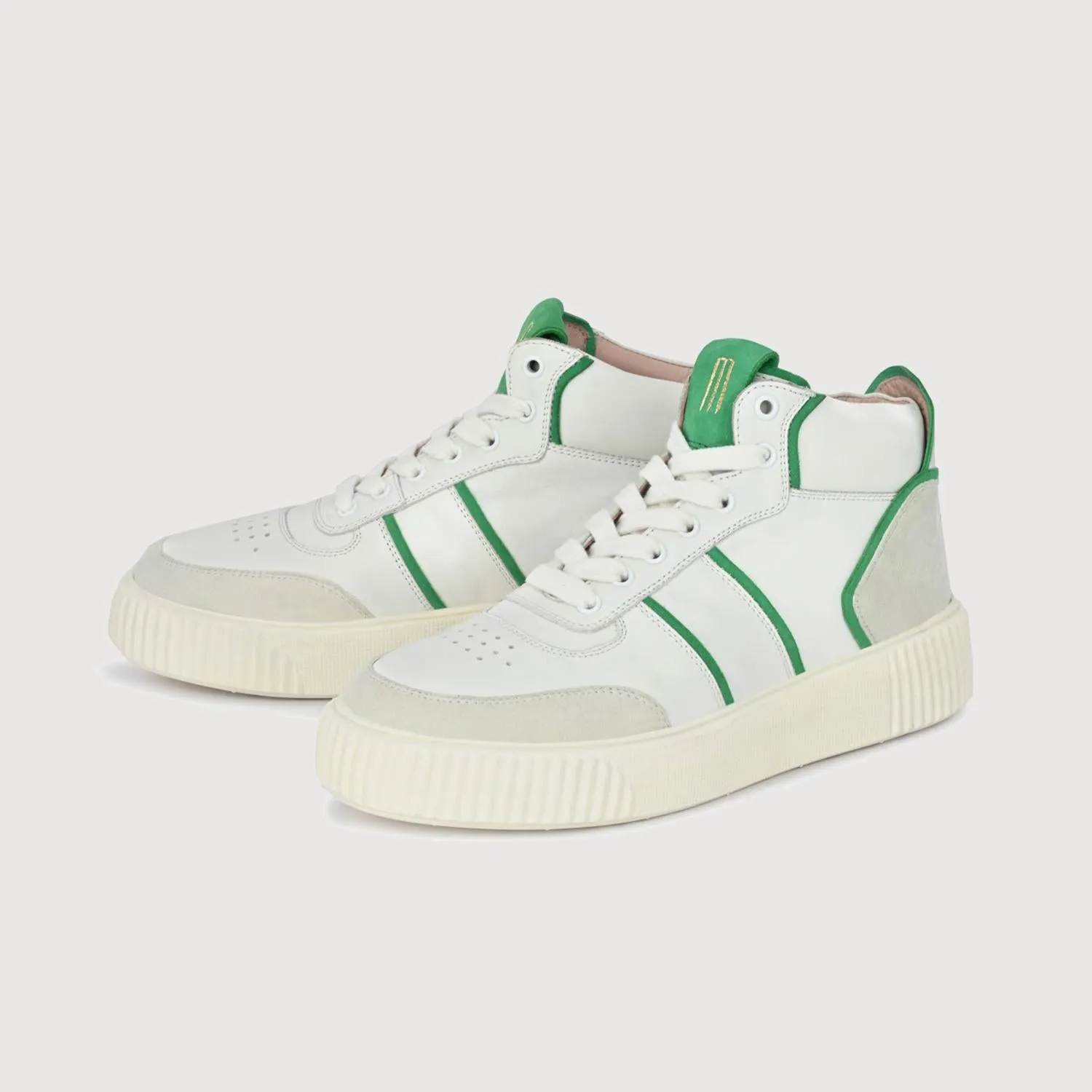 Crickit Damen Sneaker MARWA in Grün Weiss
