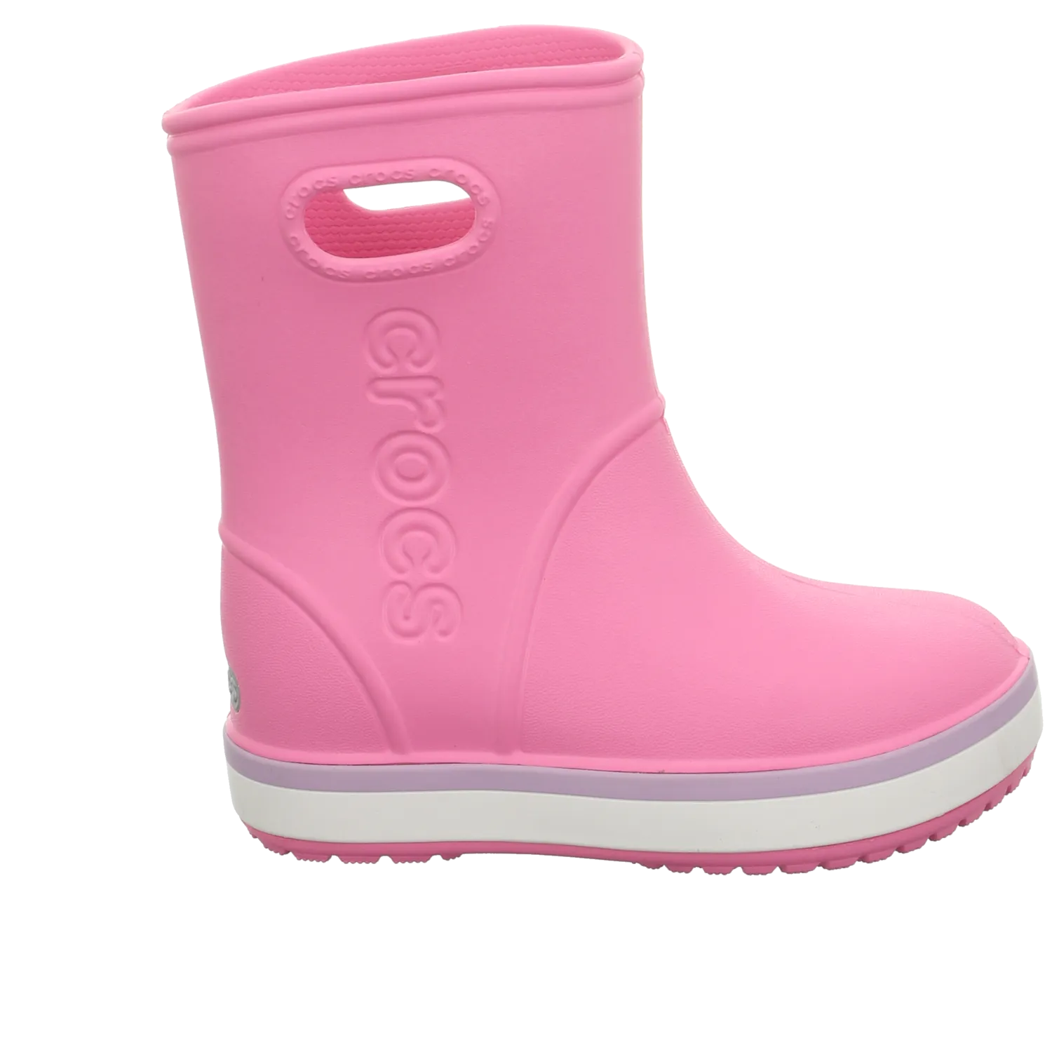 Crocs Regenstiefel pink / fuchsia