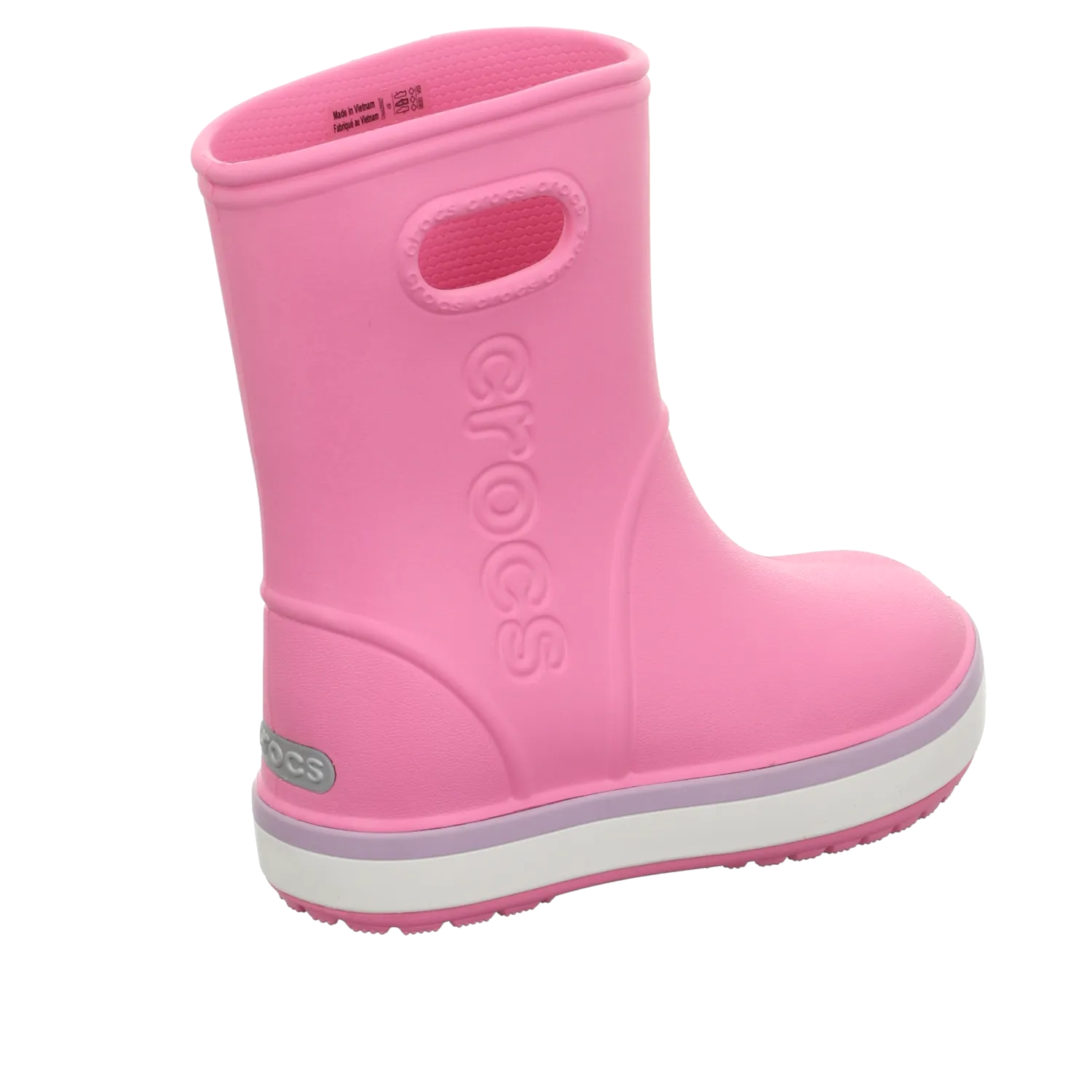 Crocs Regenstiefel pink / fuchsia