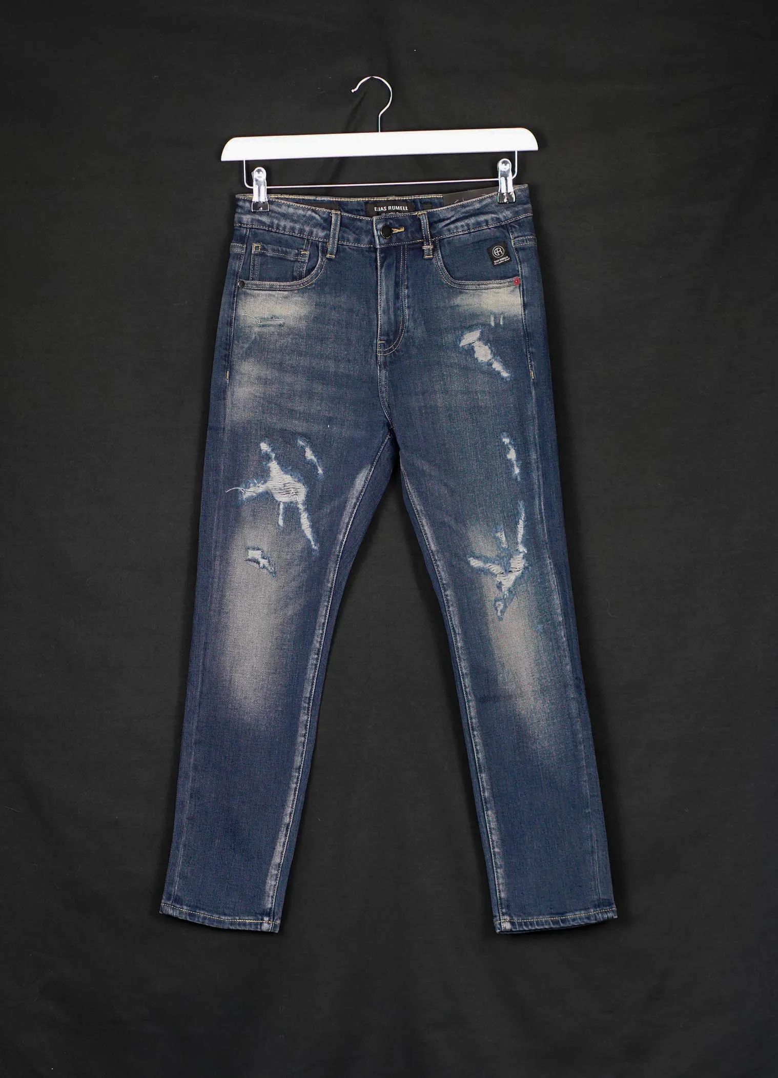 ELIAS RUMELIS – Jeans “LEONA” – heavy tucker blue (ER111)
