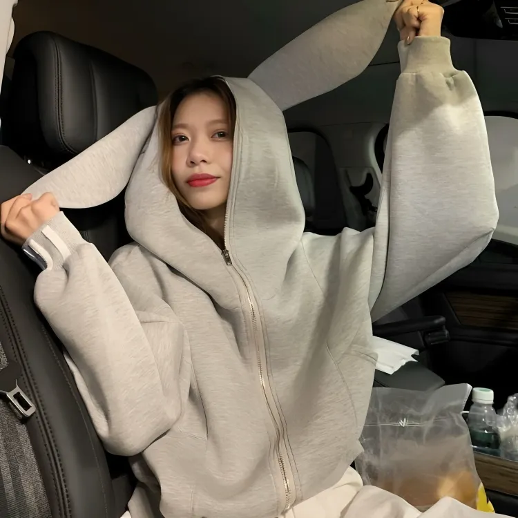 Heidi-Mode | Bunny Hoodie Damen