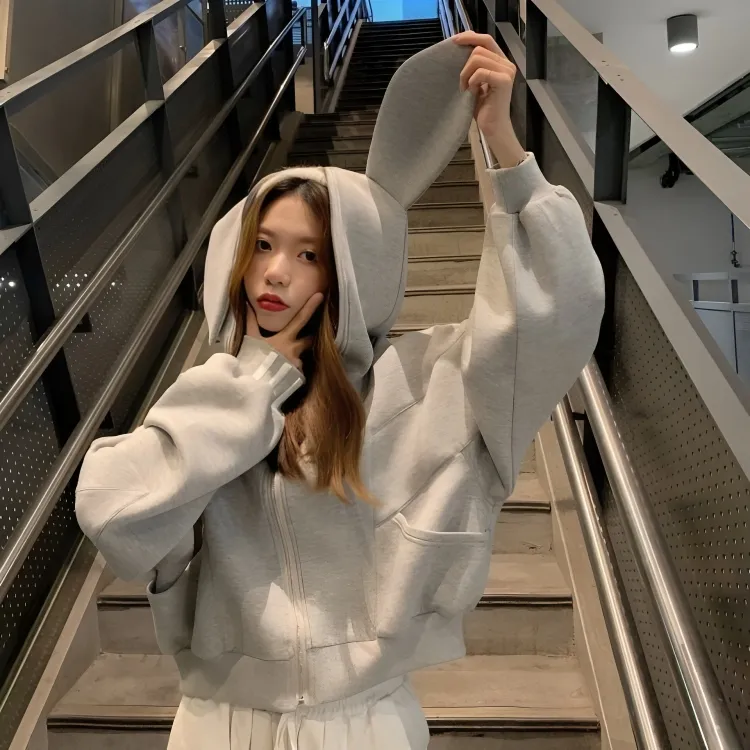 Heidi-Mode | Bunny Hoodie Damen