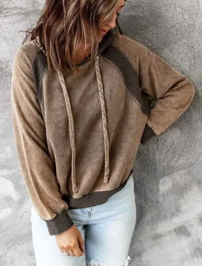 Heidi-Mode | Gewaschene Full Zip Hoodie für Frauen