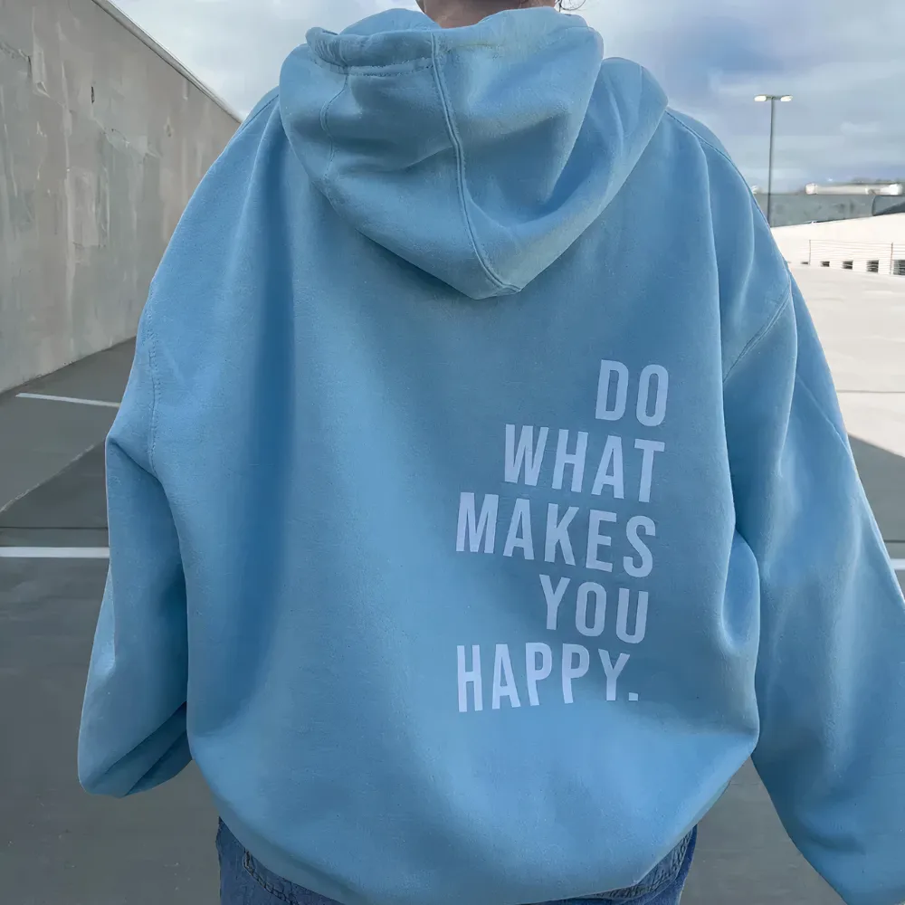 Heidi-Mode | Hoodie mit motivierendem Text