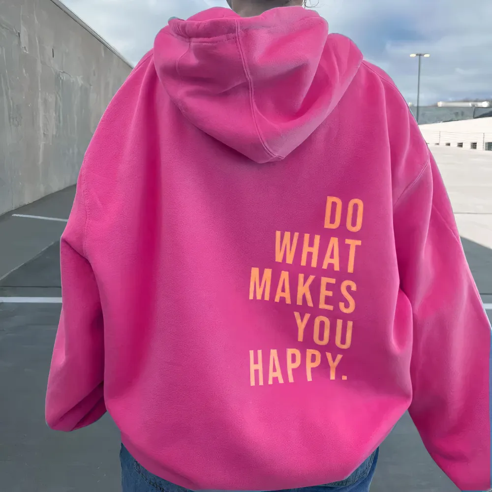 Heidi-Mode | Hoodie mit motivierendem Text