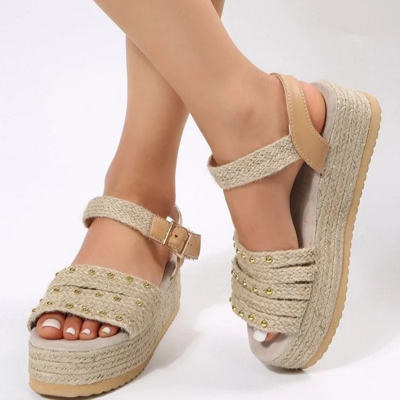 Heidi Plateausohle-Sandalen
